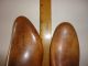 2 Vintage Miller O.  A.  M.  Co.  Wooden Shoe Trees / Two Right Shoes / Stretchers Industrial Molds photo 8