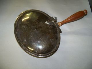 Vintage Sheffield Silver Plated 268 Silent Butler Ashtray Usa photo
