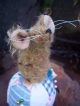 Prim N Sweet Little Mohair Mouse A Top Cutter Quilt Make Do Pin Cushion Pfatt Primitives photo 2