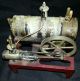 Vintage 1920s Weeden No.  14 Toy Steam Engine Rivets Brass Sight Glass Whistle Engineering photo 2