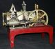 Vintage 1920s Weeden No.  14 Toy Steam Engine Rivets Brass Sight Glass Whistle Engineering photo 7