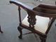 51721 Solid Mahogany Chippendale Corner Chair Armchair Post-1950 photo 10