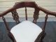 51721 Solid Mahogany Chippendale Corner Chair Armchair Post-1950 photo 1