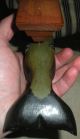 Antique C1930s Folk Art Carved Sperm Whale Green Paint Found In New Bedford Vafo Primitives photo 11