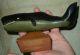 Antique C1930s Folk Art Carved Sperm Whale Green Paint Found In New Bedford Vafo Primitives photo 8
