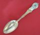 Ornate Enamel Sterling Silver Missouri Souvenir Spoon Detail 5 7/8 
