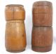2 Pc Bamboo Betelnut Lime Container Timor Tribal Betel Nut Late 20th C Pacific Islands & Oceania photo 3