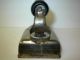 Antique /old American Beauty Electric Clothes Iron Black Wood Handle Heavy Primitives photo 1