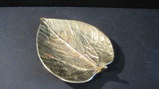 Virginia Metalcrafters Colonial Williamsburg Brass Paper Mulberry Leaf 1948,  3 - 27 photo