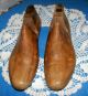 Vintage Pair Wooden Size 7 Shoe Factory Industrial Mold 649 Wood Last Form Primitives photo 6