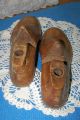 Vintage Pair Wooden Size 7 Shoe Factory Industrial Mold 649 Wood Last Form Primitives photo 8