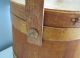 Vintage Antique Primitive Wooden Shaker Firkin Sugar Bucket Pantry Box Md - Lg Primitives photo 3