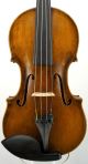 Excellent Antique American Violin - J.  Deulin Detroit,  Michigan - 1923 String photo 1