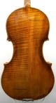 Excellent Antique American Violin - J.  Deulin Detroit,  Michigan - 1923 String photo 2