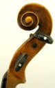 Excellent Antique American Violin - J.  Deulin Detroit,  Michigan - 1923 String photo 3