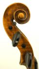 Excellent Antique American Violin - J.  Deulin Detroit,  Michigan - 1923 String photo 4
