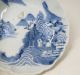 F101: Real Japanese Old Imari Blue - And - White Namasu Plate In Edo Era Plates photo 1
