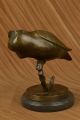 Abstract Modern Art Owl Bronze Sculpture Hand Crafted By Milo Figurine Art Deco Metalware photo 4