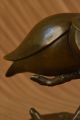 Abstract Modern Art Owl Bronze Sculpture Hand Crafted By Milo Figurine Art Deco Metalware photo 7