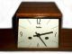Design Mantel Clock F.  Zentra; Germany; 40s Clocks photo 1