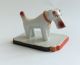 Vintage Old J P Porcelain Fox Terrier Dog Winner Art Figurine Figurines photo 1