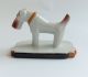 Vintage Old J P Porcelain Fox Terrier Dog Winner Art Figurine Figurines photo 4