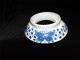 Antique Chinese Blue And White Porcelain Cup Holder Ring With Marks Teapots photo 11