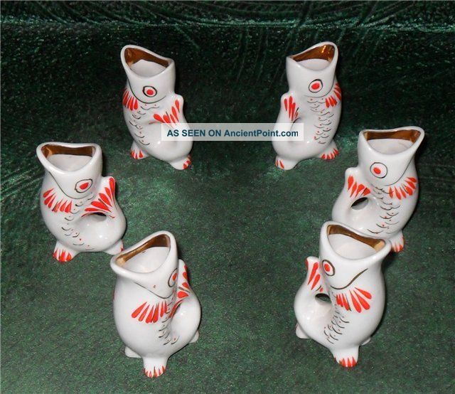 Antique Rare The Porcelain Fish Russian Vintage 1960s Figurines photo