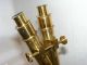 19th Century Brass Binocular Microscope By Hudson & Son,  Greenwich Other photo 4