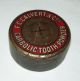 Vintage Antique American Calvert Advertising Tin Tooth Powder Box,  1920s Dentistry photo 2