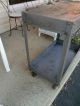 Vintage Industrial Steel Cart - Interior Decor - Salvage - Kitchen Island Or Bar Other photo 4