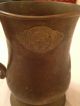 Antique Brass Islamic First Ever Made For Saudi Arabia100 Years Old Bronze Mug Middle East photo 4