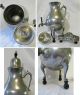 Antique Pewter Samovar / Hot Water Pot,  Made In Holland Metalware photo 3
