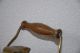 Antique Quality Thick Brass Candle Lantern,  Circa 1800. Chandeliers, Fixtures, Sconces photo 6