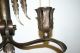 Rare - Art Nouveau Hand Wrought Iron Art 2 - Light Owl Wall Sconce Chandeliers, Fixtures, Sconces photo 4