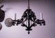 Top_ A Scrolled Wrought Iron 5 - Light Chandelier Chandeliers, Fixtures, Sconces photo 10