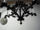 Top_ A Scrolled Wrought Iron 5 - Light Chandelier Chandeliers, Fixtures, Sconces photo 4