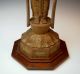 Exquisite Antique Carved Wood Avalokiteshvara / Sho Kannon Statue Signed Statues photo 4