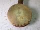 Antique Chinese Silk Coal Iron - Brass With Wood Carved Handle - Very Cool Other photo 4