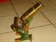 An Antique Boxed Brass Microscope C1890/1900 Other photo 2