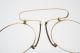 Pince Nez Glasses Antique Eyeglasses 12k Gold Filled Spring Bridge 1259 Optical photo 3
