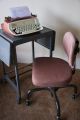 60 ' S Retro Mid Century Modern Swivel Office Chair Metal Tanker Desk Chair 5 1900-1950 photo 8