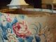 Large Gorgeous Antique Victorian Era Wallpaper Hat Box 14.  5 