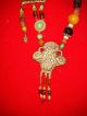 Rare Vintage Asian Oriental Charm Necklace Necklaces & Pendants photo 3