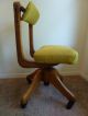Domore Adjustable Swivel Rolling Desk Chair,  Vintage Home/business Collectible Post-1950 photo 2