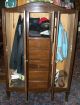 Wardrobe / Lots Of Doors & Drawers / Pick Up Only 1900-1950 photo 1