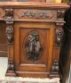 Magnificently Carved French Antique Hunt Scene Sideboard / Buffet.  Rosewood. 1800-1899 photo 4