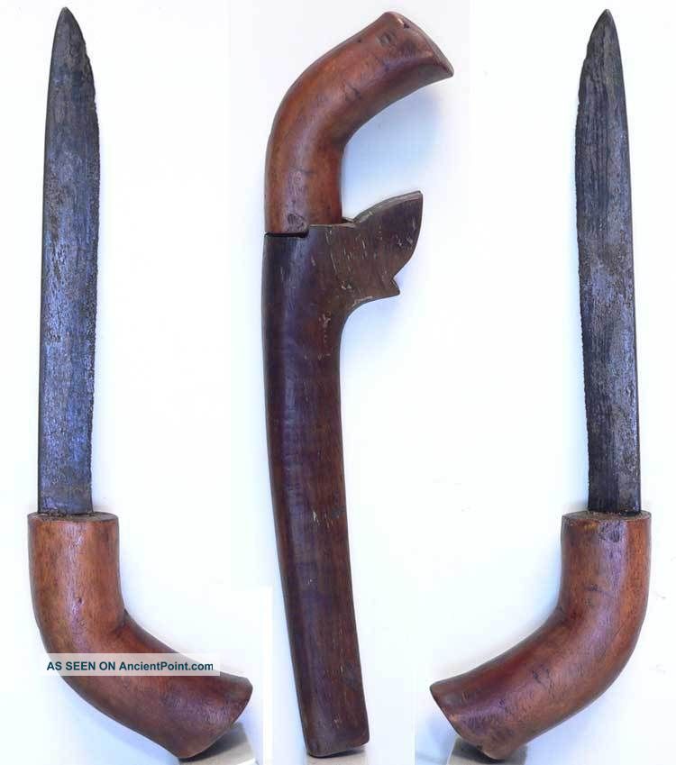 Old Kris Keris Badik Badek Sulawesi Tribes Celebes Indonesia Bugis Tribal Sword Pacific Islands & Oceania photo