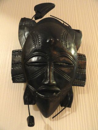 Senufo Horned Mask Ivory Coast Replica By Alva For Amer Museum Natural History photo