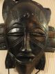 Senufo Horned Mask Ivory Coast Replica By Alva For Amer Museum Natural History Masks photo 1